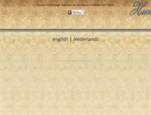 Tablet Screenshot of hankwilliams.nl